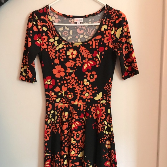 Lularoe midi floral dress! Very good condition! - Picture 2 of 4